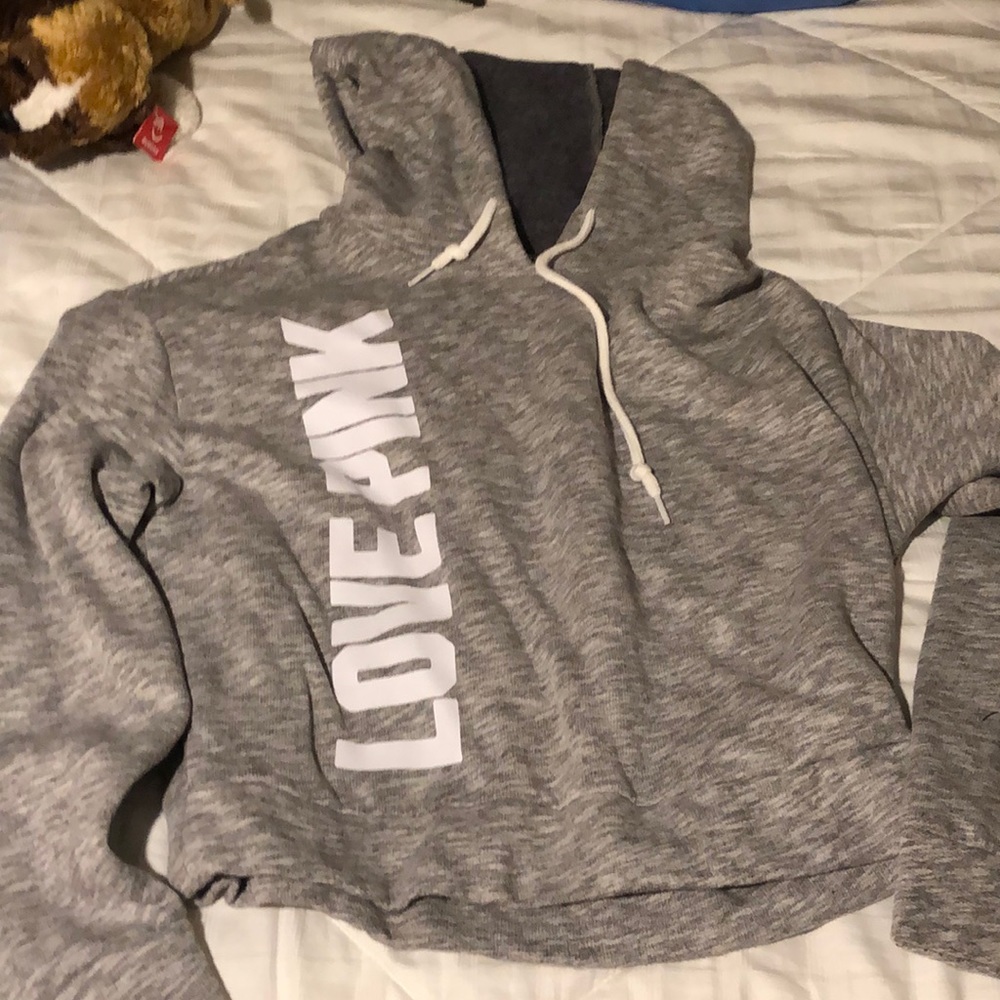 Size Small Crop VS Pink Sweatshirt